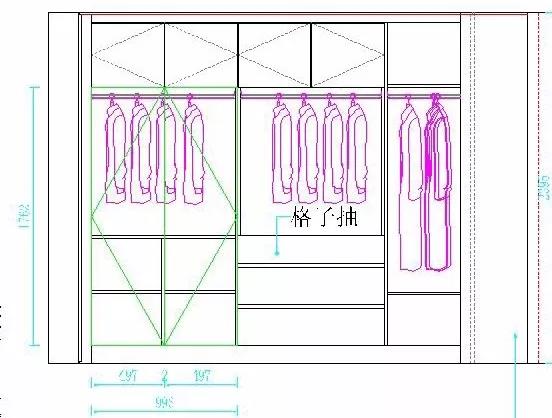 美積澳威家居衣帽間規劃術丨尺寸平面圖